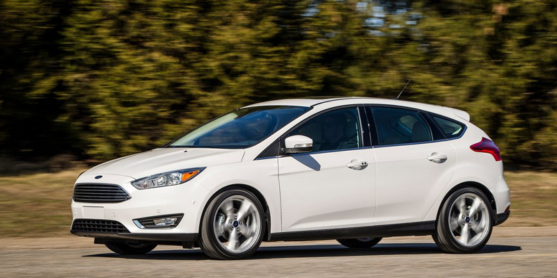 ford focus in deep impact blue